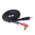 High-Quality-1-3-M-3-5mm-Stereo-mini-Jack-to-2-RCA-Audio-Adapter-Cable